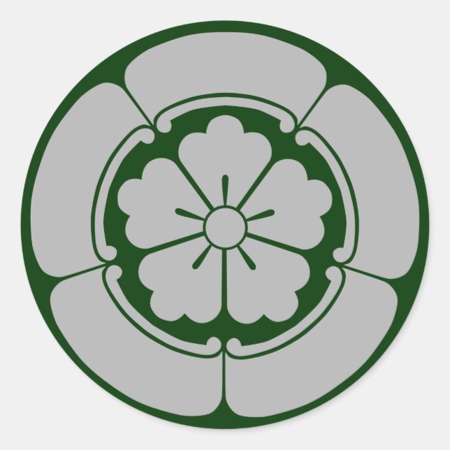 Oda Mokkou(LG) Runder Aufkleber (Vorderseite)