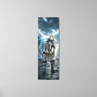 Oda Nobunaga Samurai-Rüstung Wasser 16x48 Leinwanddruck