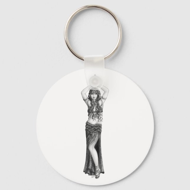Odalisk Schlüsselanhänger (Vorderseite)