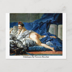Odalisque By Francois Boucher Postkarte