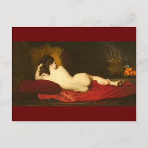 Odalisque - Lefebvre Postkarte