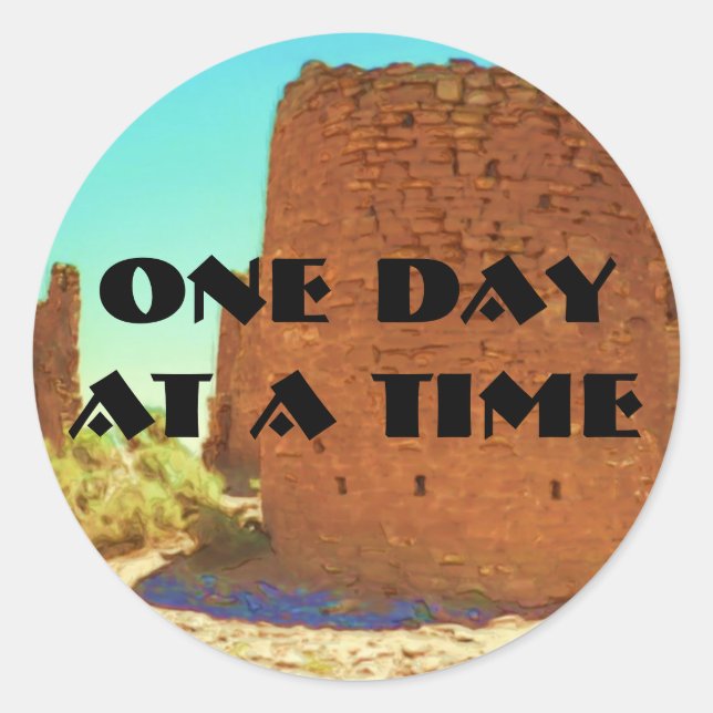 ODAT RUNDER AUFKLEBER (Vorderseite)