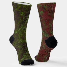 Odd Aber Match Socks Industrie Rust Art Heva Weva Socken