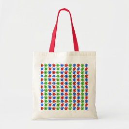 Odd Abstraktes Muster Tote Bag Tragetasche