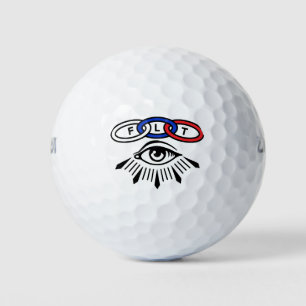 Odd Fellow Eye und Drei Links Golf Ball