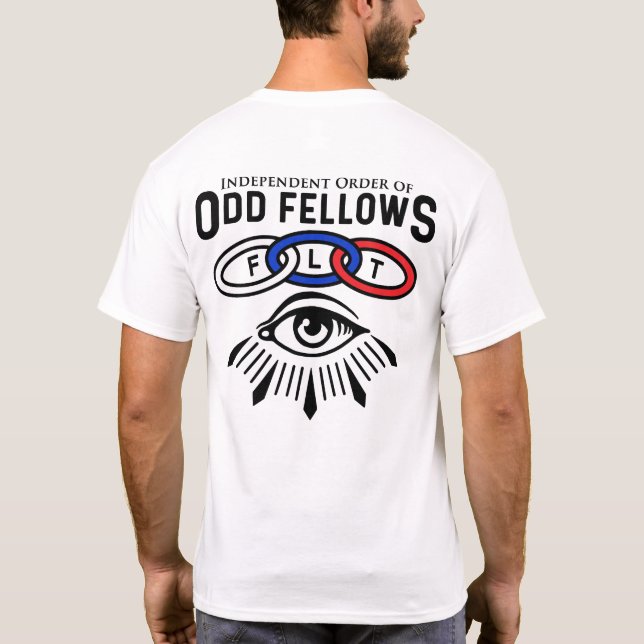 Odd Fellows Links und Eye T-Shirt (Rückseite)