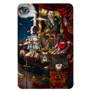 Odd Fellows Symbolic Vanitas Magnet