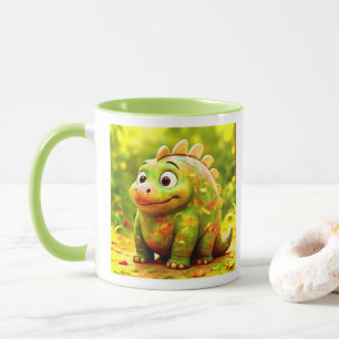 Odd Friends - Niedliches Chubby Dino Poster Tasse