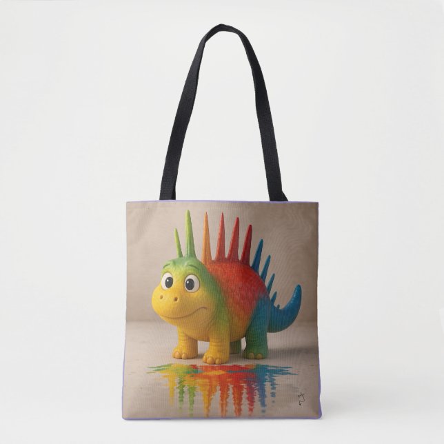 Odd Friends - Rainbow Dino Poster (Vorderseite)