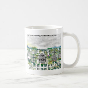 Odd Headstones Funny Cartoon Geschenke & Sammlerst Tasse