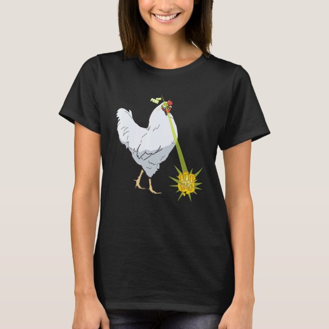 Odd Squad Laser-Hähnchen-Shirt 1 T-Shirt (Vorderseite)