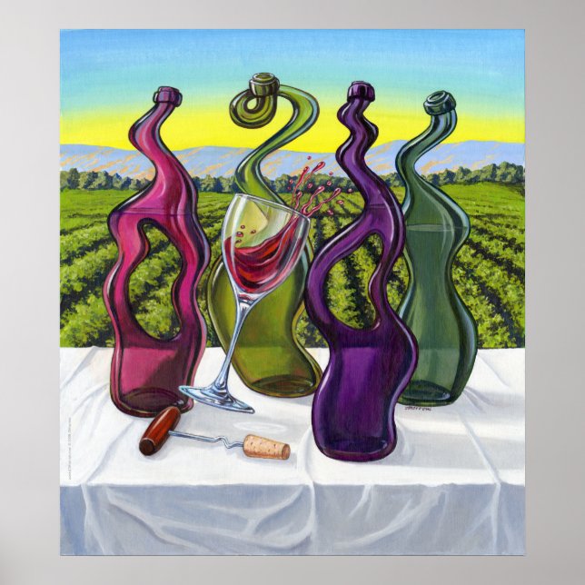 Odd Wine Poster (Vorne)