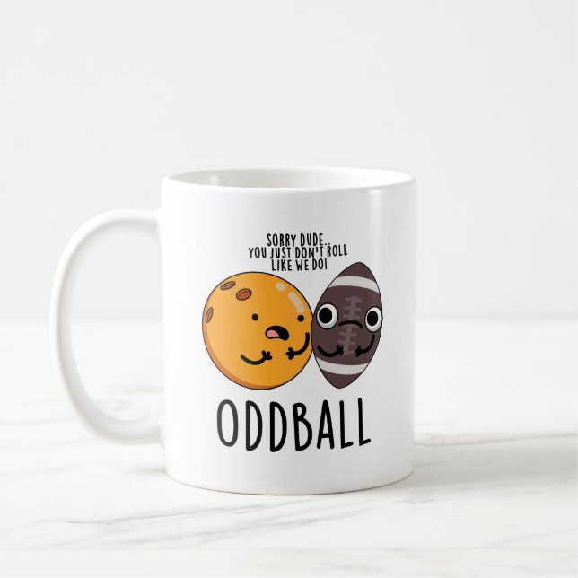 Oddball Funny Football Pub Kaffeetasse (Links)