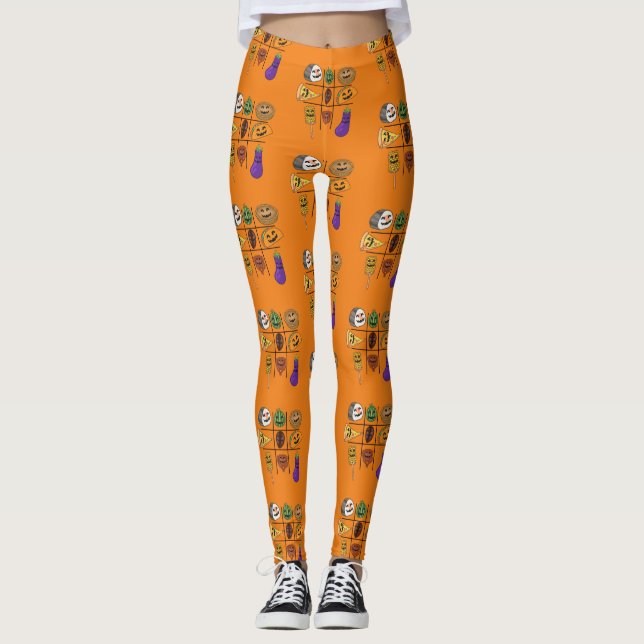 Oddball Jack o'lantern Medley Thunder_Cove Leggings (Vorderseite)