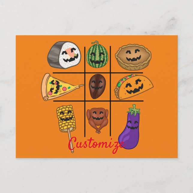 Oddball Jack o'lantern Medley Thunder_Cove Postkarte (Vorderseite)