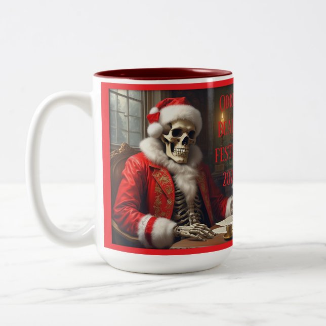 Oddie Beau's Festival 2024 - Limited Edition Zweifarbige Tasse (Links)