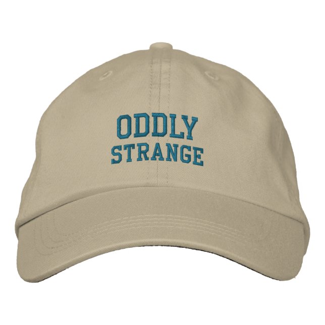 ODDLY STRANGE cap Bestickte Kappe (Vorderseite)
