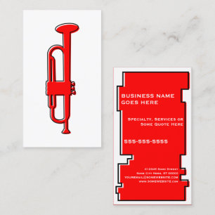 oddRex Trompet Business Card Visitenkarte