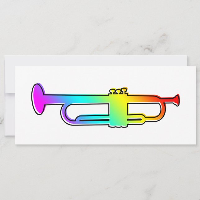 oddRex Trompet Einladung (Vorderseite)