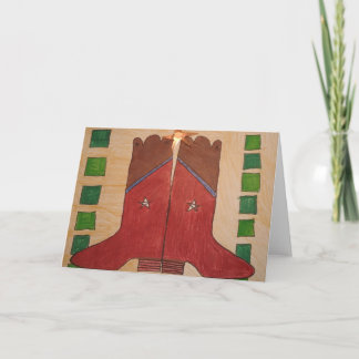 Ode an Bakersfield - Stift und Tintenstift Karte