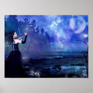 Ode an den Mond Poster