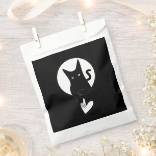 Ode an die Liebe Cat Gefallen Tasche von Poet Adie Geschenktütchen