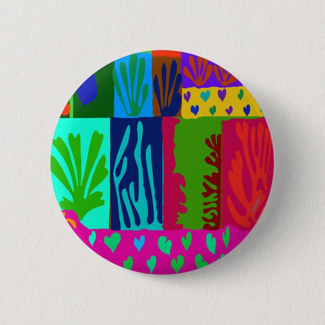 Ode an die Matisse Button (Vorderseite)