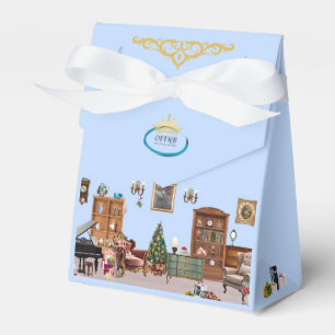 Ode an die Nussknacker-Ballett-Blau-Geschenkbox Geschenkschachtel