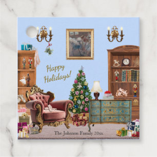 Ode an die Nutcracker Ballet Blue Geschenkanhänger