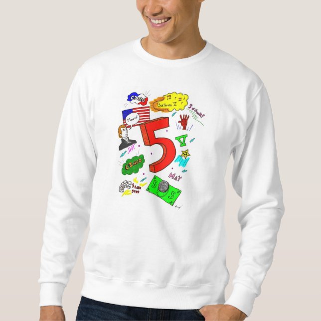 Ode an Five Mens Sweatshirt (Vorderseite)
