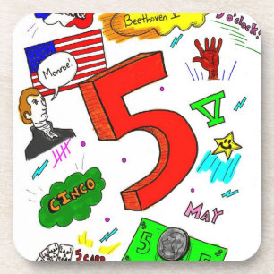 Ode an fünf Untersetzer - Set von 6