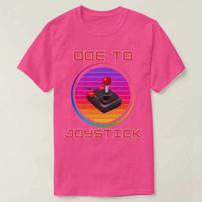 Ode an Joystick T-Shirt (Design vorne)