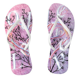 Ode an Liebe Flip Flops von Poet Adiela Akoo