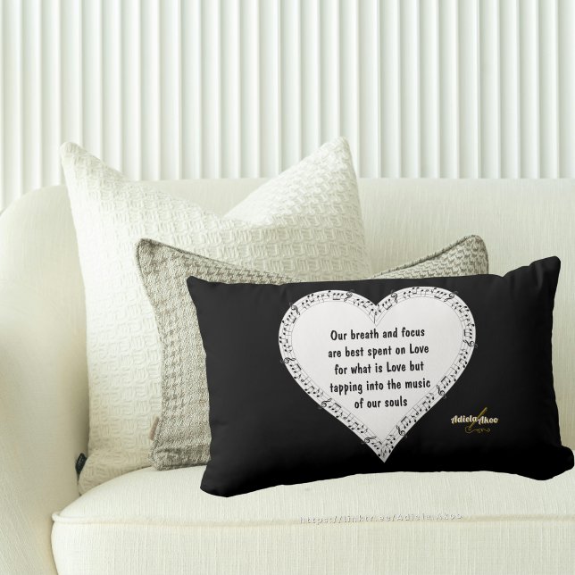 Ode an Liebe-Kissen Lendenkissen (LOVE quote Throw Pillow by Poet Adiela Akoo. LOVE it? GET it! Browse my store for fab buys & gifts!)