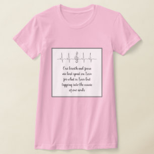 Ode an Liebe T - Shirt von Dichterin Adiela Akoo