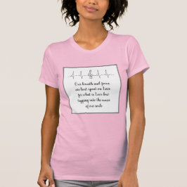 Ode an Liebe T - Shirt von Dichterin Adiela Akoo