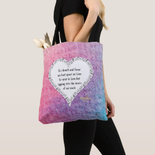 Ode an Liebe Tasche von Poet Adiela Akoo