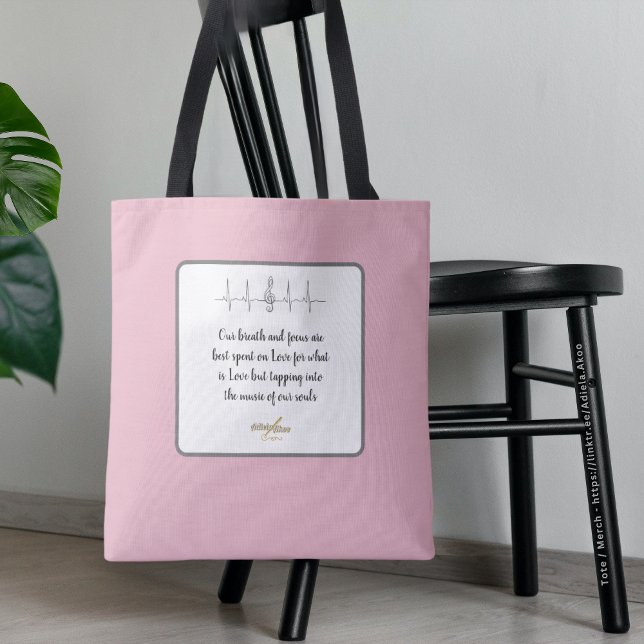 Ode an Liebe Tasche von Poet Adiela Akoo (Ode to Love Tote by Poet Adiela Akoo. LOVE it? GET it! Browse my store for more great gift ideas)