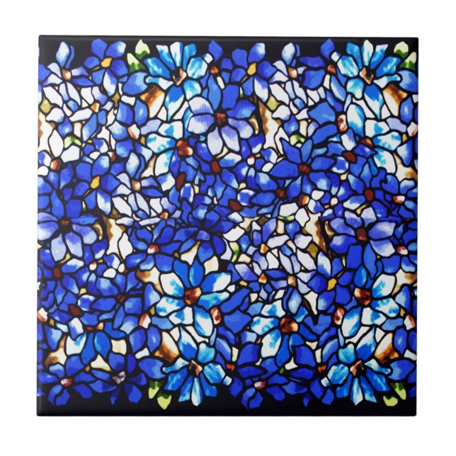 Ode an Tiffany Clematis Fliese (Vorderseite)