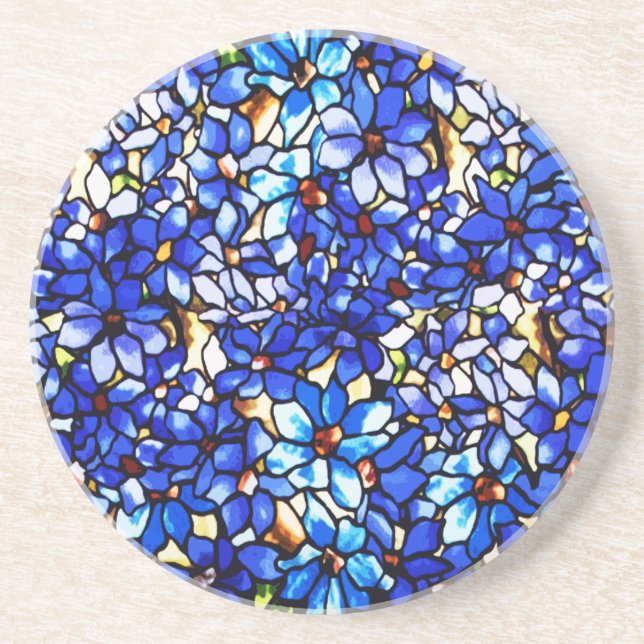 Ode an Tiffany Clematis Getränkeuntersetzer (Vorne)