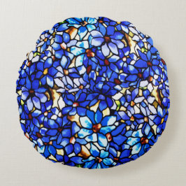 Ode an Tiffany Clematis Rundes Kissen