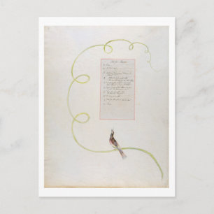 'Ode for Music' Design 94 von 'The Poems of Thoma Postkarte