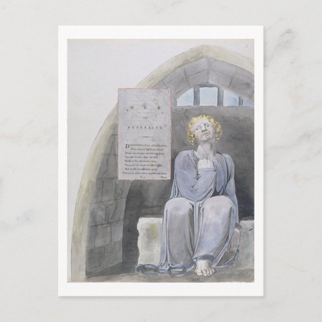 Ode to Adversity, Design 37 von 'The Poems of Tho Postkarte (Vorderseite)