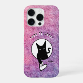 Ode to Liebe Cat Phone Cases von Adiela Akoo iPhone 16 Pro Hülle
