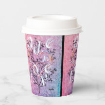 Ode to Liebe Paper Cup von Adiela Akoo entworfen