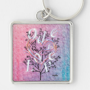 Ode to Liebe Premium Schlüsselanhänger