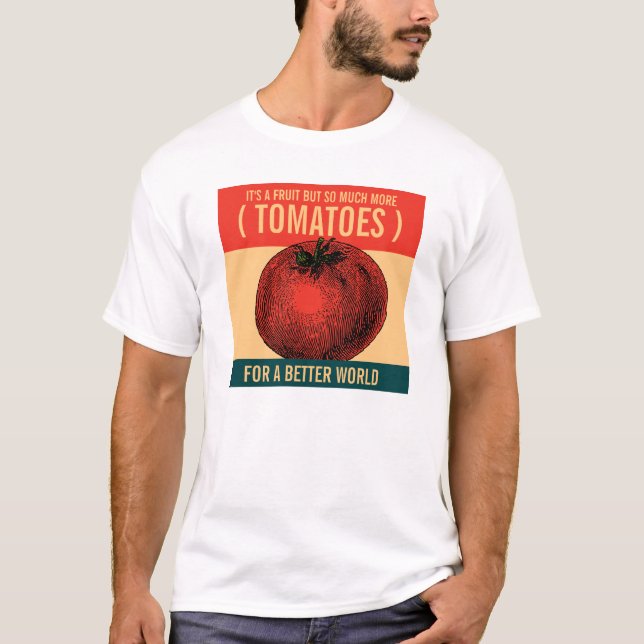 Ode zu einem Tomate-Shirt T-Shirt (Vorderseite)