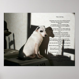 Ode zum Hund Poster