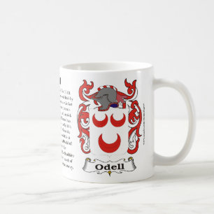 Odell, Geschichte, Bedeutung und die Wappen-Tasse Kaffeetasse