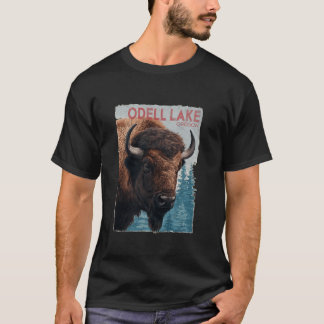 Odell Lake Mountains Oregon Wandern im Val Piora V T-Shirt